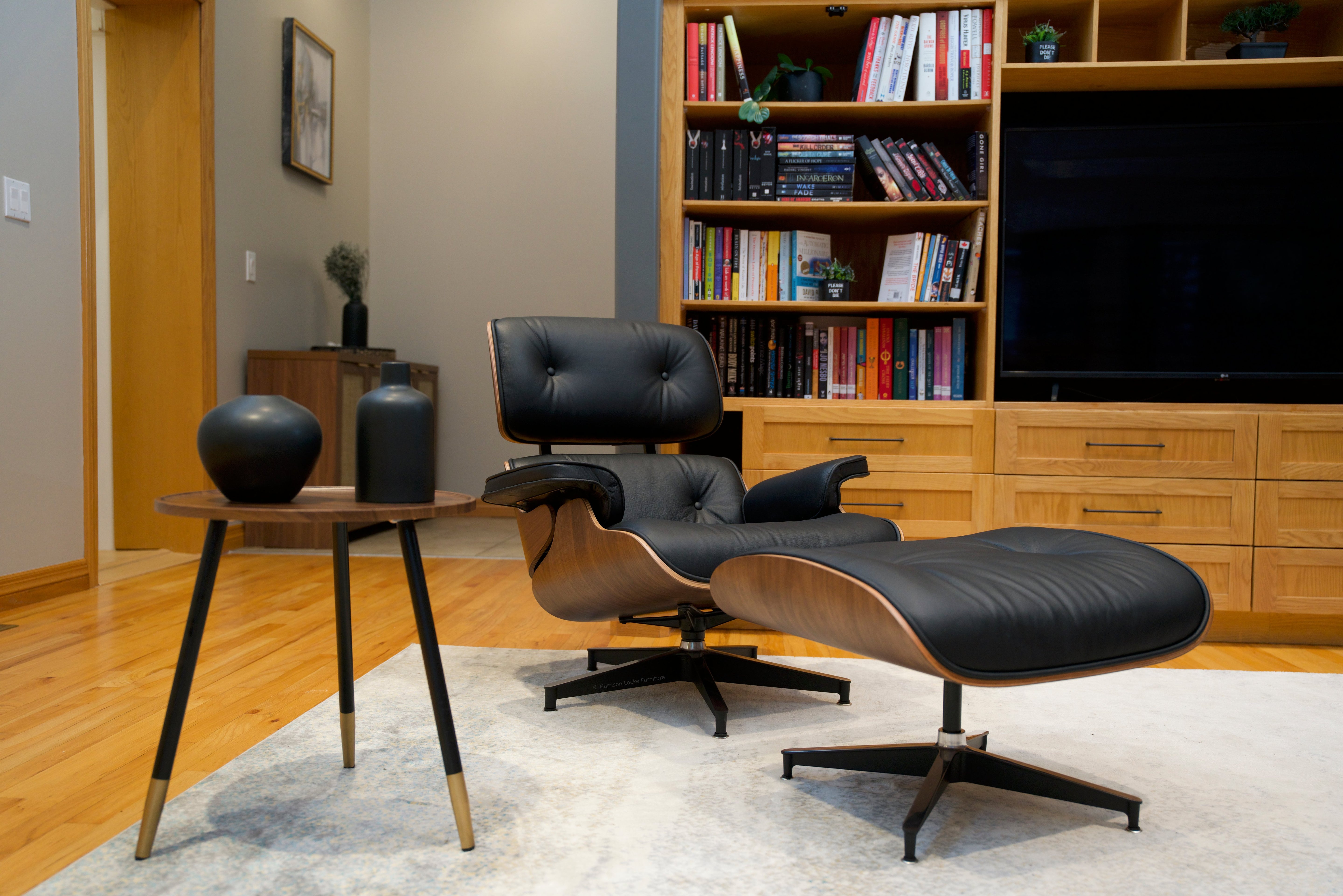 Harrison Locke Lounge Chair & Ottoman